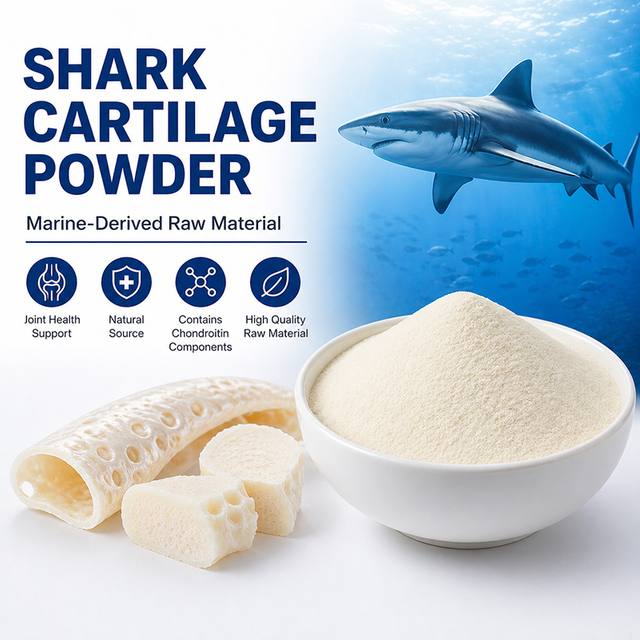 Shark Cartilage Powder Supplier | Marine Source Joint Health Ingredient