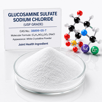 Bulk Glucosamine Sulfate Sodium Chloride USP Grade Powder Manufacturer