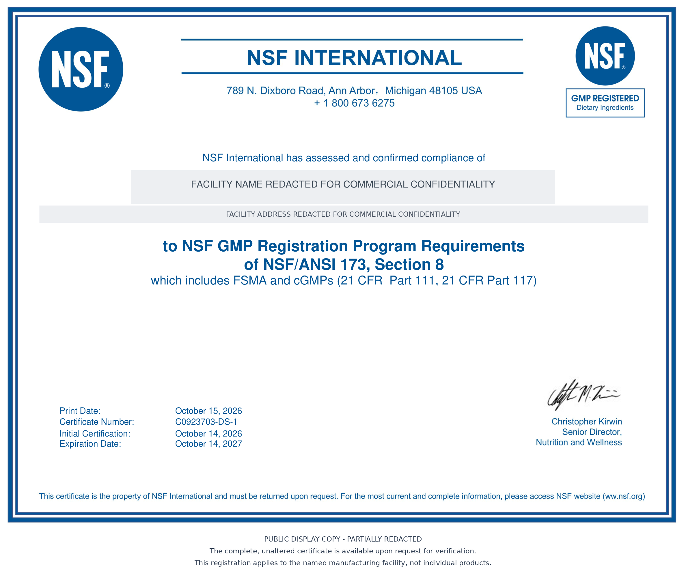 nsf-gmp-certificate-public-display.png